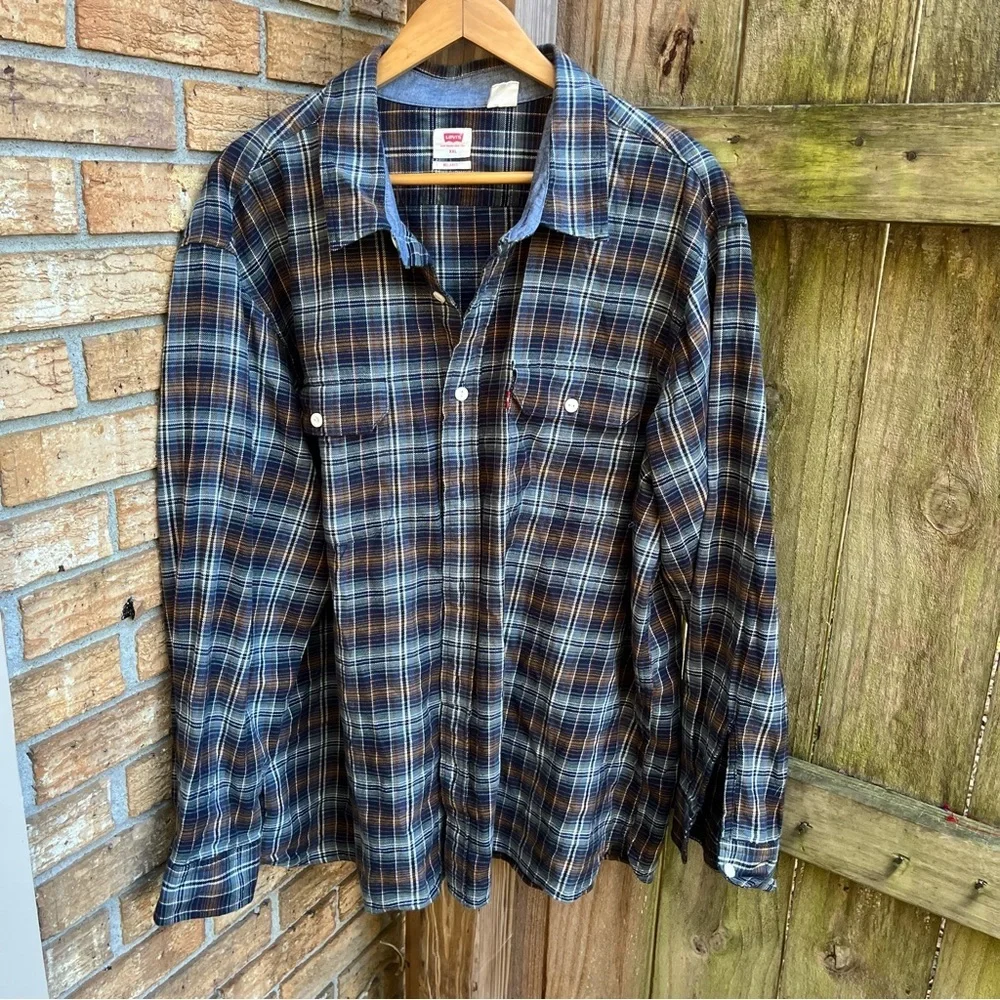 Levi's Multicolor Flannel Button-Down Shirt